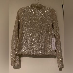 Ronny Kobo NWT Sequined top